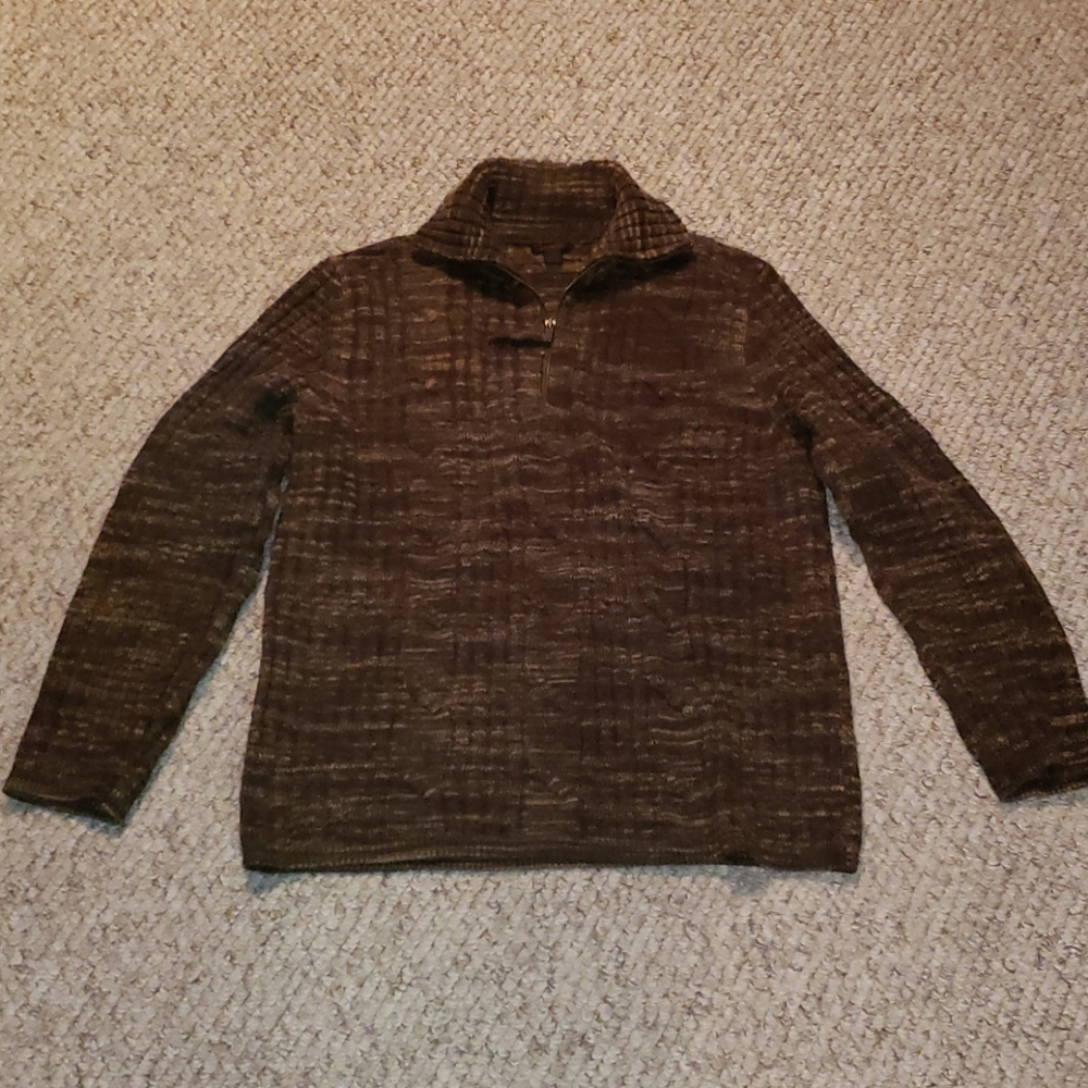 Express Sweater, brown pattern, size L